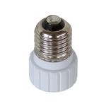 Leuchtmittel Adapter 2er-Set max. 100 Watt adaptiert von E27 auf GU10 