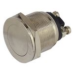 Vollmetall Taster 19mm mit Tasterkopf bündig 