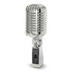 McGee DRM-200 Retro-Mikrofon im 50er-Design mit Nierencharakteristik 