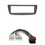 Radioeinbauset 0772.06967 kompatibel mit Toyota Aygo 1-DIN schwarz 