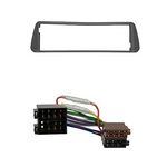 Radioeinbauset kompatibel mit Citroen Xsara Picasso 1-DIN schwarz ab 