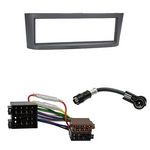 Radioeinbauset kompatibel mit Smart Roadster 1-DIN anthrazit Bj. 