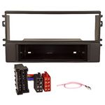 Radioeinbauset 0772.07106 kompatibel mit Kia Sorento 1-DIN mit Fach 