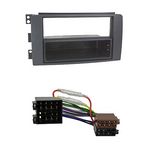 Radioeinbauset kompatibel mit Smart ForTwo ForFour (451) (454) 1-DIN 