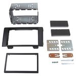 Radioblende 0772.06636 kompatibel mit Iveco Daily 2-DIN-Set schwarz ab 