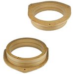 MDF Lautsprecher Adapterringe (2 Stück) kompatibel mit Audi Seat 