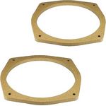 MDF Lautsprecher Adapterringe (2 Stück) kompatibel mit Mitsubishi 