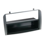 Radioblende kompatibel mit Alfa 147 GT (937) 2-DIN mit Fach anthrazit 