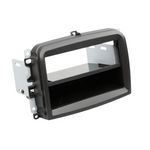 Radioblende kompatibel mit Fiat 500L (199) 2-DIN mit Fach schwarz ab 