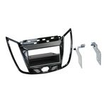 Radioblende kompatibel mit Ford C-Max Kuga (DXA) (DM2) 2-DIN mit Fach 