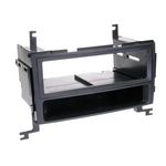 Radioblende kompatibel mit Hyundai Santa Fé (CM) 1-DIN mit Fach 