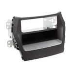 Radioblende kompatibel mit Hyundai Santa Fé (DM) 2-DIN-Set mit Fach 