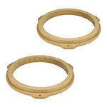 MDF Lautsprecher Adapterringe kompatibel mit Alfa Citroen Opel Peugeot 
