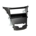 Radioblende kompatibel mit SsangYong Korando (CK) 2-DIN mit Fach 