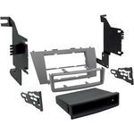 Radioblende kompatibel mit Toyota Camry (V4) 2-DIN-Set mit Fach 