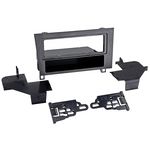 Radioblende kompatibel mit Lexus GS300 (JZS147) 1-DIN mit Fach schwarz 
