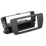 Radioblende kompatibel mit Seat Ibiza Ibiza ST 2-DIN-Set mit Fach tuam 