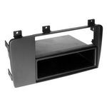 Radioblende kompatibel mit Volvo V70 XC70 S60 anthrazit schwarz ab Bj. 