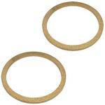 MDF Distanzringe 8mm Höhe schmale Version (2 Stück) adaptiert auf 
