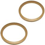 MDF Distanzringe 18mm Höhe (2 Stück) adaptiert auf 20cm Lautsprecher 