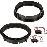 Lautsprecher Adapter Set kompatibel mit VW Seat Skoda Golf Scirocco T5 