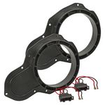 Lautsprecher Adapter Set kompatibel mit VW Passat Türe Front Ringe + 