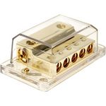 Verteilerblock 5 fach Gold-Edition 