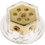 Verteilerblock 2 x 50 mm² Eingang + 4 x 20 mm² Ausgang 