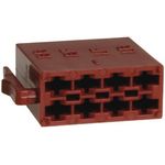 ISO-Stecker Gehäuse 8-pol für Lautsprecher 