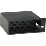 10 Stück - ISO 10 Pin Gehäuse schwarz 