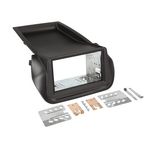 Doppel DIN Radioblende kompatibel mit Fiat Citroen Peugeot Fiorino 