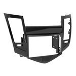 Radioblende kompatibel mit Chevrolet Cruze (KL1J) 2-DIN piano schwarz 