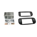 Radioblende kompatibel mit Fiat 500 500 C (312) 2-DIN-Set schwarz ab 