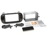 Radioblende kompatibel mit Fiat 500 500 C (312) 2-DIN-Set schwarz ab 
