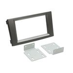 Radioblende kompatibel mit Iveco Daily IV V 2-DIN dunkel grau Bj. 