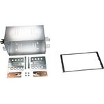Radioblende kompatibel mit Kia Carens III (FG) 2-DIN-Set schwarz ab 