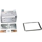 Radioblende kompatibel mit Kia Carnival 2-DIN-Set schwarz Bj. 2006 - 