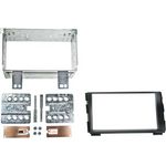 Radioblende kompatibel mit Kia cee'd (ED) 2-DIN-Set schwarz ab Bj. 