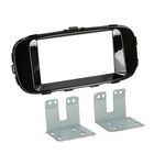Radioblende kompatibel mit Kia Soul (PS) 2-DIN piano schwarz ab Bj. 