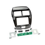 Radioblende kompatibel mit Citroen C4 Aircross (B) 2-DIN piano schwarz 