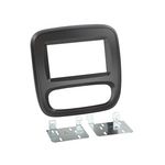 Radioblende kompatibel mit Nissan NV300 2-DIN ohne Klimaautomatik 