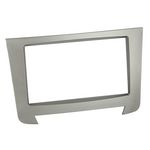 Radioblende kompatibel mit SsangYong Rexton 2-DIN silber ab Bj. 2013 