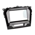 Radioblende kompatibel mit Suzuki Vitara (LY) 2-DIN piano schwarz ab 