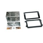 Radioblende kompatibel mit VW diverse Modelle 2-DIN-Set piano schwarz 