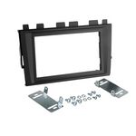 Radioblende kompatibel mit VW T6.1 Polo AW1 2-DIN schwarz 