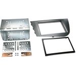 Radioblende kompatibel mit Seat Leon 1P 1PN 2-DIN-Set anthrazit Bj. 