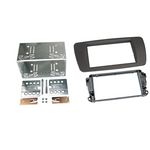 Radioblende kompatibel mit Seat Ibiza Ibiza ST 2-DIN-Set tuam grey 