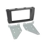 Radioblende kompatibel mit Skoda Octavia Yeti 2-DIN schwarz 