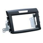 Radioblende kompatibel mit Honda CR-V RE5 RE6 2-DIN schwarz Bj. 