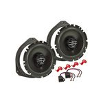 MDF Lautsprecher Einbau Set kompatibel mit Alfa Romeo MiTo Giulietta 